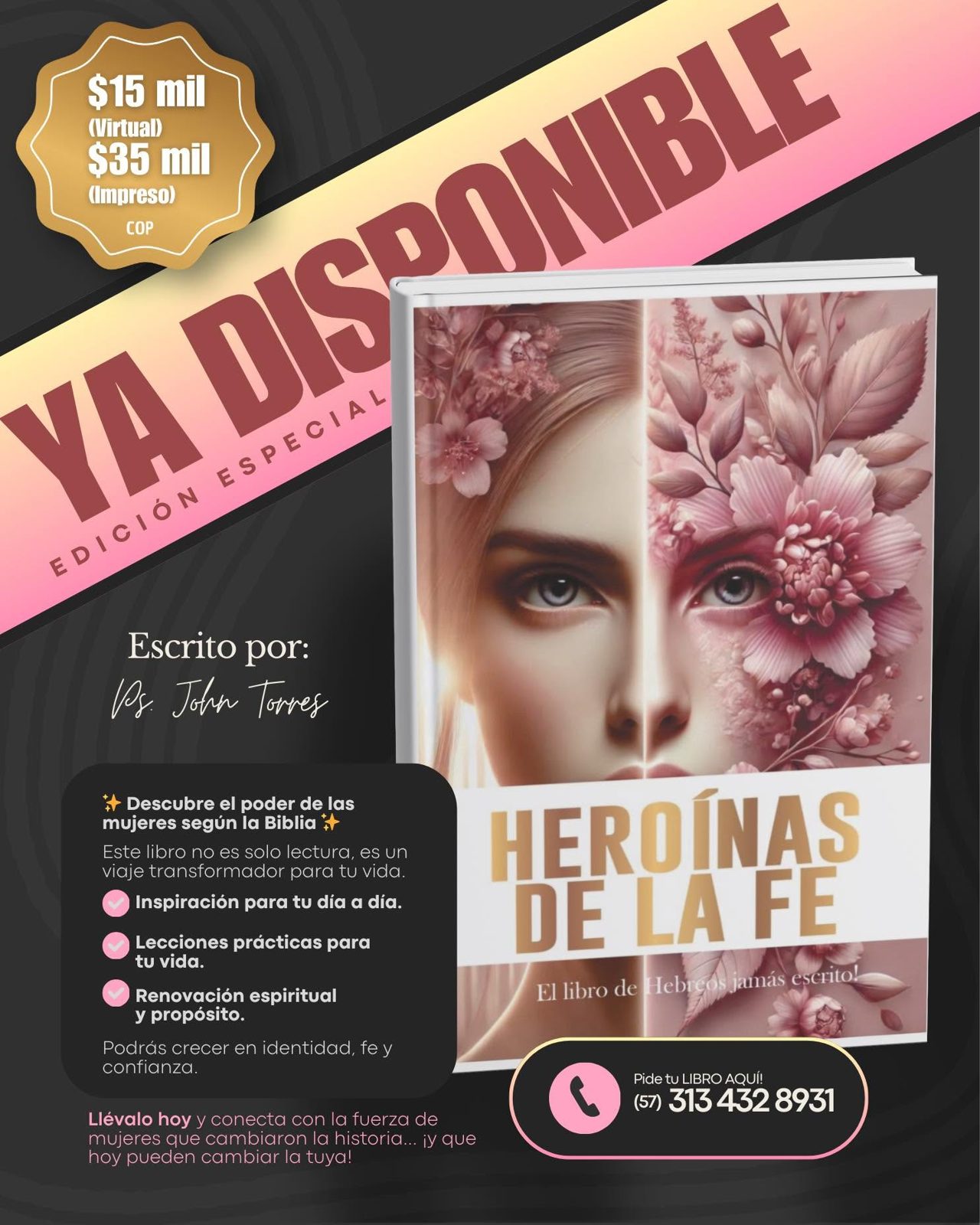 Libro Heroínas de la Fe — ya disponible